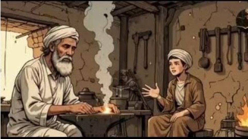 لوہار کا بیٹا یا جادوگر کا کسا۔
